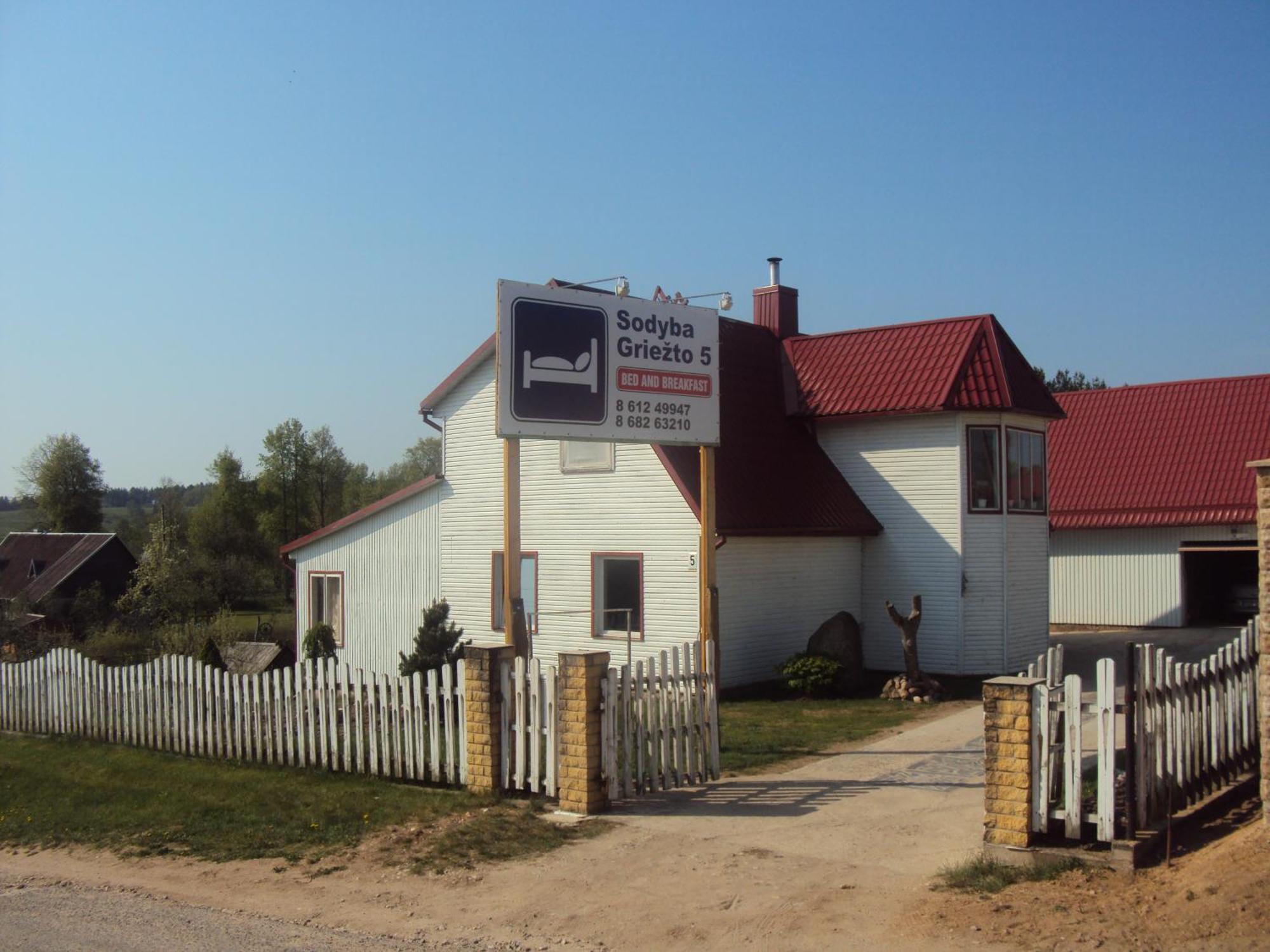 Hotel Griežto 5 Manor Zarasai Esterno foto